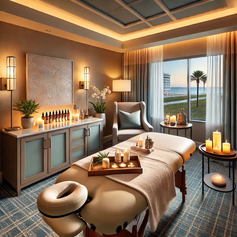 Tampa massage with aromatherapy