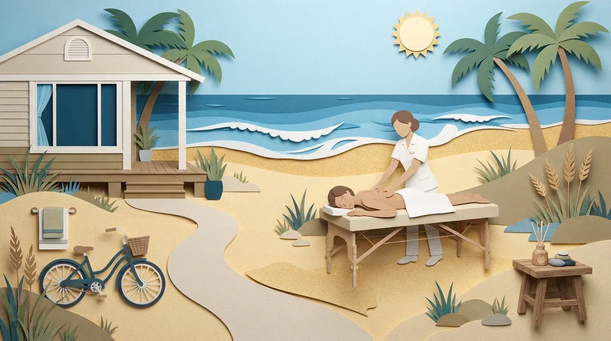 private beach massage florida gulf coast