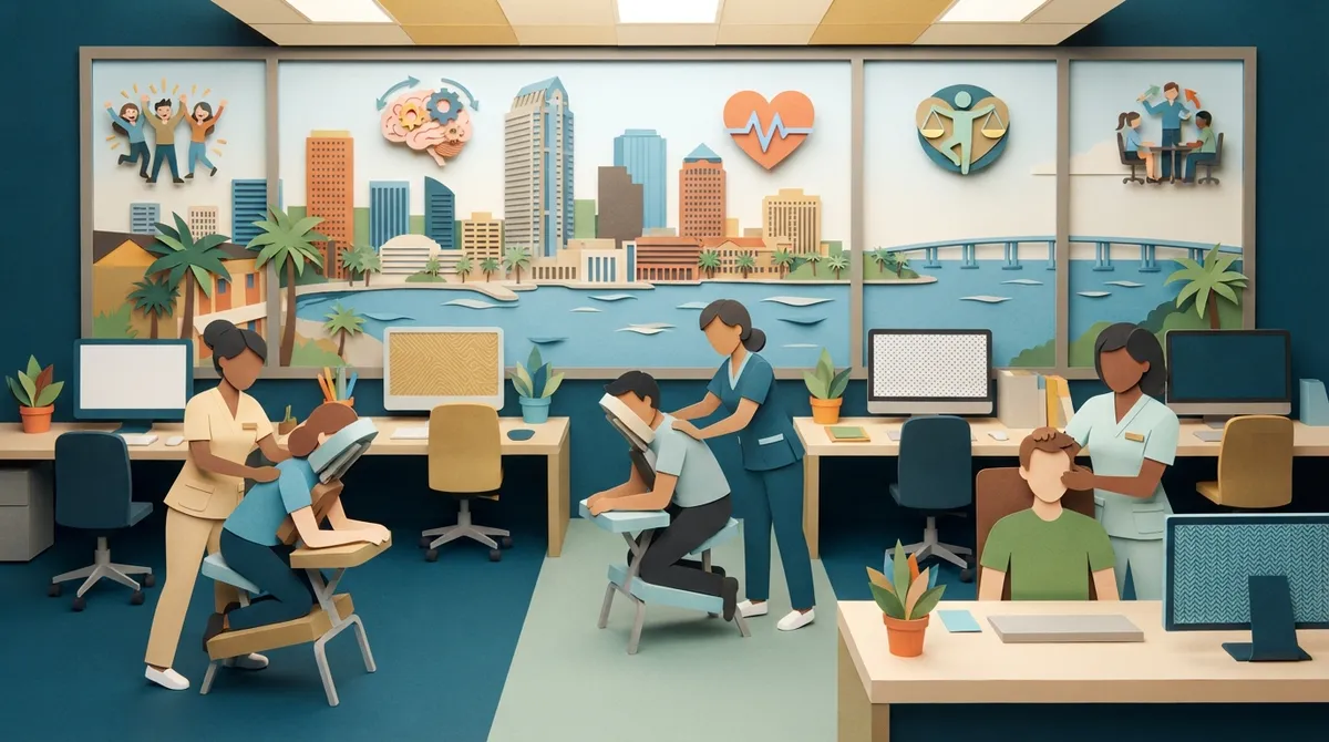 corporate massage tampa