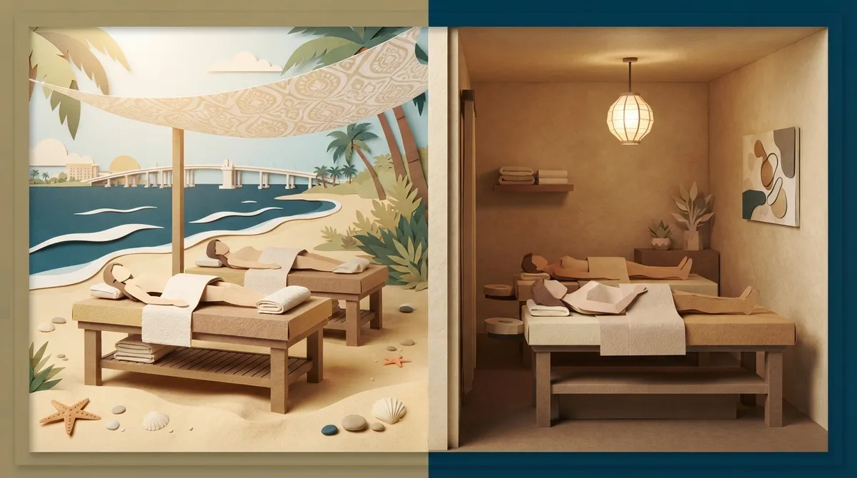 romantic beach massage clearwater