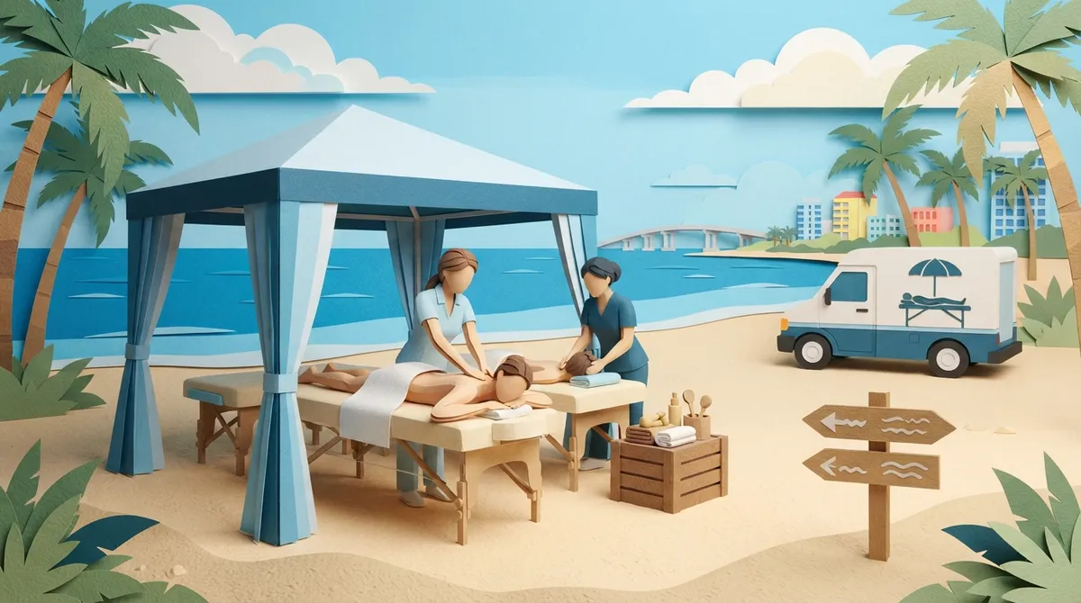 beach massage clearwater beach