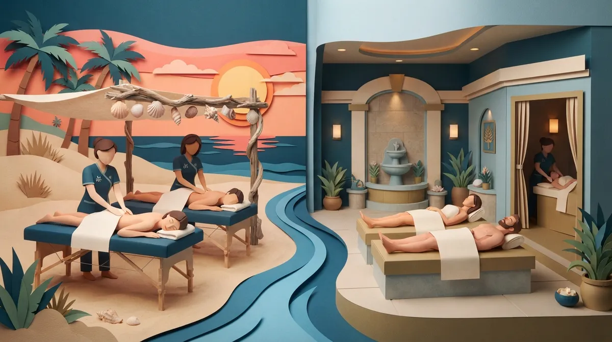 couples sunset massage st pete beach